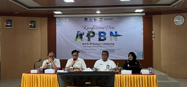 Kinerja APBN Provinsi Lampung Semester I 2023 Makin Solid : Penguatan Belanja Pemerintah dan Local Taxing Power Menuju Kemandirian Daerah,  Akan Terus Di Dorong 